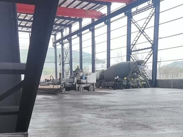 金刚砂耐磨地坪案例