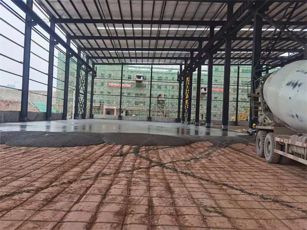 四川厂房超平地坪案例